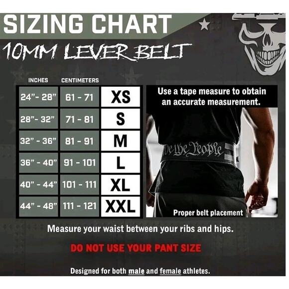 Iron Infidel 10 MM Lever Lighting Belt Gray XL New - Picture 6 of 8